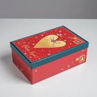 Набор подарочных коробок 6 в 1 «С новым годом», 20 х 12,5 х 7,5 - 32,5 х 20 х 12,5 см , Новый год - Фото 5