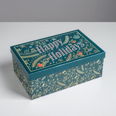 Набор подарочных коробок 6 в 1 «С новым годом», 20×12.5×7.5 - 32.5×20×12.5 см, Новый год