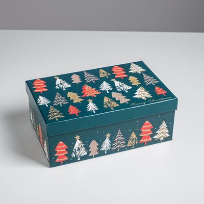 Набор подарочных коробок 6 в 1 «С новым годом», 20×12.5×7.5 - 32.5×20×12.5 см, Новый год