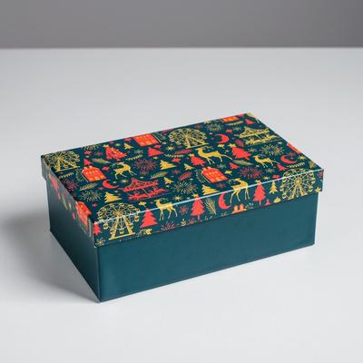 Набор подарочных коробок 6 в 1 «С новым годом», 20×12.5×7.5 - 32.5×20×12.5 см, Новый год