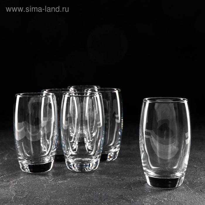 Набор стеклянных стаканов «Плэже», 330 мл, 6 шт - Фото 1