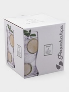 Стаканы Amorf, 400 мл, 4 шт., стекло, прозрачные - Фото 5