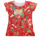 Футболка женская "Все клубнично", размер S - Фото 1