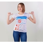 Футболка женская "В футболке", размер M - Фото 1