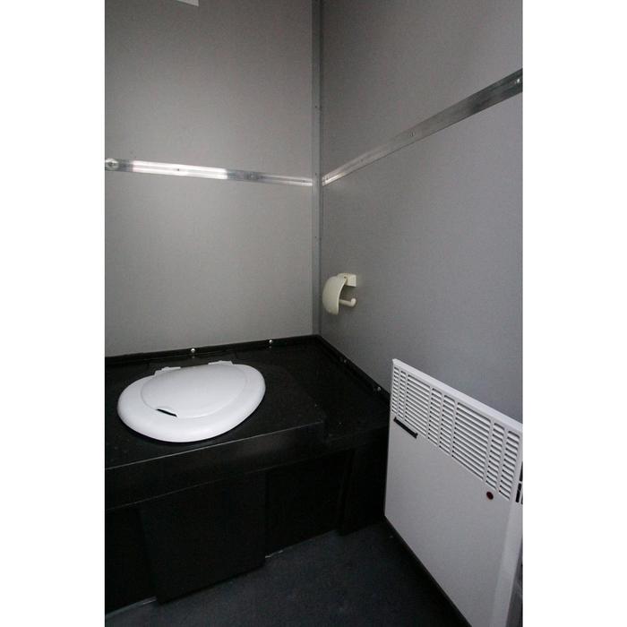 Туалетная кабина, 240 × 127 × 116 см, белая, California - фото 1885060559