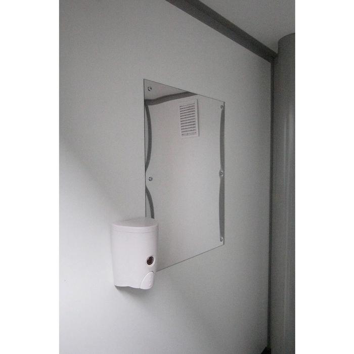 Туалетная кабина, 240 × 127 × 116 см, белая, California - фото 1885060561
