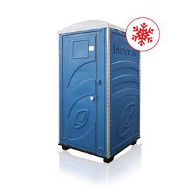 Туалетная кабина, 233 x 120 x 112,5 см, синяя, EcoLight