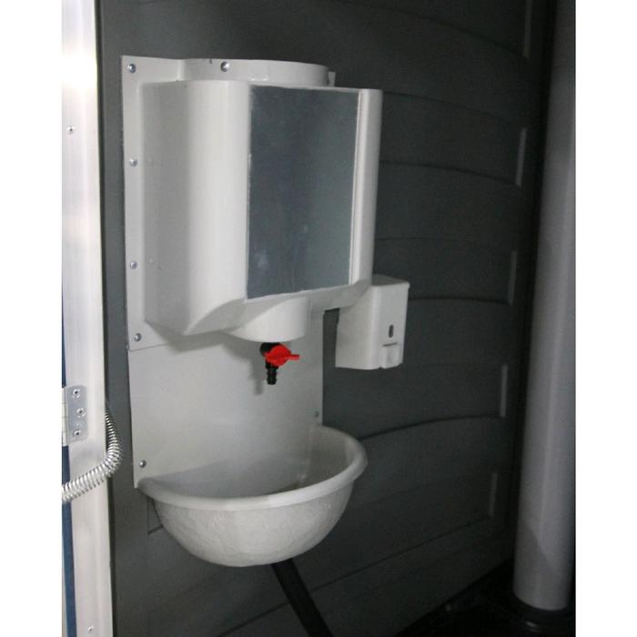 Туалетная кабина, 233 × 120 × 112,5 см, синяя, EcoLight - фото 1885060564