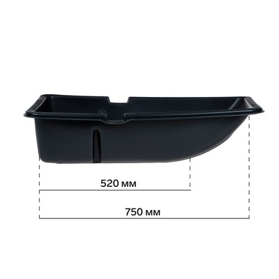 Сани рыбацкие YUGANA "С-2/1" Combo, 830×450×220 мм