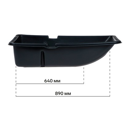 Сани рыбацкие YUGANA "С-3/1" Combo, 1000×520×260 мм