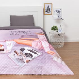 Покрывало Этель 1,5 сп Sweet holidays, 145х210 см, микрофибра