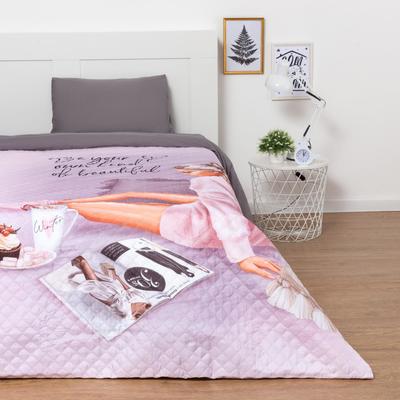 Покрывало Этель 1.5 сп Sweet holidays, 145×210 см, микрофибра