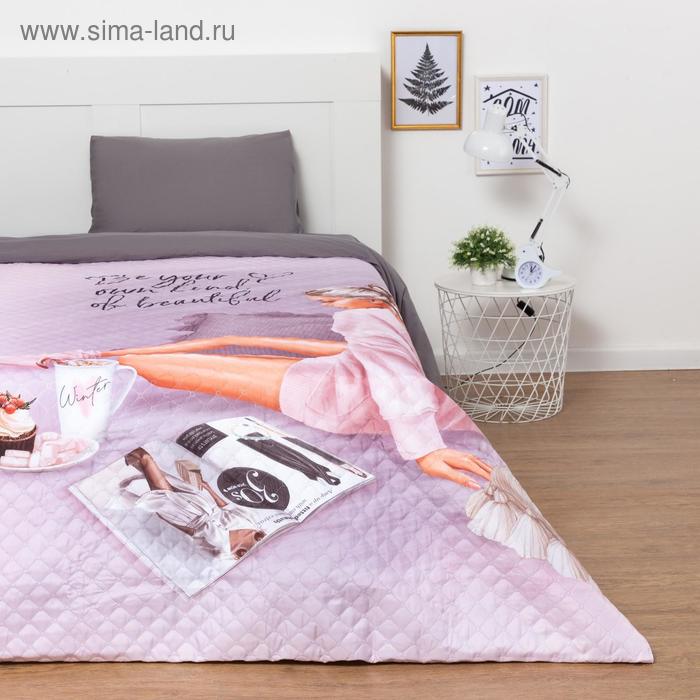 Покрывало Этель 1.5 сп Sweet holidays, 145×210 см, микрофибра - Фото 1