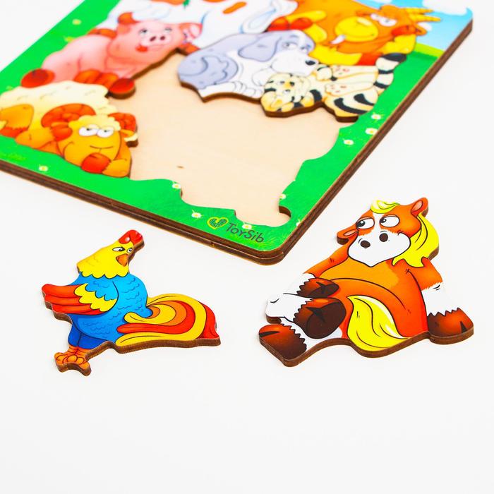 Пазл «Ферма», бизиборды 47786