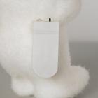 Светодиодная фигура «Мишка в шапке» 9×23×7 см, флок, батарейки CR2032×2 (не в комплекте), свечение тёплое белое - Фото 7