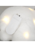 Фигура световая "Олененок в серой шапочке", 17 LED, 21х10х19 см, фиксинг, от батар., Т/БЕЛЫЙ - фото 809271640