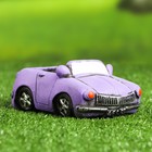 Горшок "Машинка" фиолетовый, 13,5х8х7см - фото 7760284