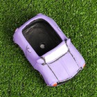 Горшок "Машинка" фиолетовый, 13,5х8х7см - фото 7760286