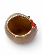 Декоративный горшок для цветов «Совёнок Бом», 180 мл, 7×6×6.5 см, керамический  (артикул 5081639)  большой выбор товаров оптом и в розницу по низким ценам с доставкой