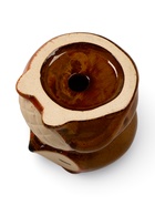 Декоративный горшок для цветов «Лисичка рыжая», керамический, 300 мл, 8×7.5×9.5 см, оранжевый - фото 67924504