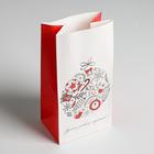 Пакет без ручек «Время добрых подарков», 10 х 19.3 х 7 см - Фото 3