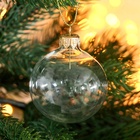 Ёлочный шар «Прозрачный», d=6 см - Фото 2