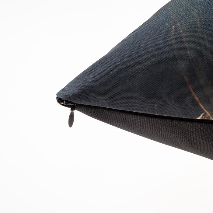 Подушка "Этель" Бесишь, 35х35 см, габардин, 100% п/э - фото 1885060882