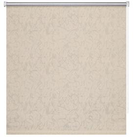 Рулонная штора блэкаут «Муар бежевый», 140х175 см, цвет бежевый