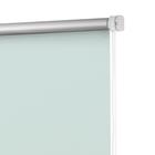 Рулонная штора блэкаут «Свежая мята», 100х160 см, цвет зелёный - фото 294973514