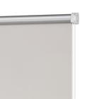 Рулонная штора блэкаут «Плайн», 40х160 см, цвет морозный серый - Фото 1