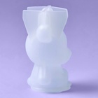 Молд для заливки новогодний «Оленёнок», силикон, 6×3×6 см, прозрачный - Фото 4