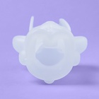 Молд для заливки новогодний «Оленёнок», силикон, 6×3×6 см, прозрачный - Фото 6