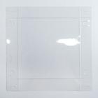 Коробка для кондитерских изделий с PVC крышкой «С Новым годом», 13 х 13 х 3 см - Фото 7