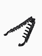 Банан для волос "Бель" косичка, 8 см, чёрный (6 шт) - фото 809332392