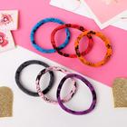 Резинки для волос «Спорт», набор 6 шт., цветочки, 5 см - Фото 2