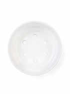 Горшок - бонсайница «Огма», для кактусов и суккулентов, 2 л, d=22 см, h=8 см, керамика, с поддоном, белый - Фото 4