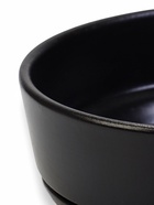 Горшок - бонсайница «Огма» для кактусов и суккулентов, 2 л, d=22 см, h=8 см, керамика, с поддоном, чёрный - Фото 2