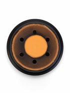 Горшок - бонсайница «Огма» для кактусов и суккулентов, 2 л, d=22 см, h=8 см, керамика, с поддоном, чёрный - Фото 5