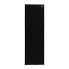 Коврик - лежак для бани и сауны «Дубовый лист», 150×50 см, полиэфир, чёрный - Фото 5