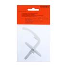 Ручка оконная  Р1, белая - фото 24421238