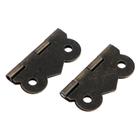 Петля карточная фигурная 25×30, цвет бронза, 2 шт. - фото 24684853