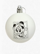 Ёлочные шары под раскраску «Микки Маус», 2 шт., d=5.5 см, набор для творчества - Фото 2