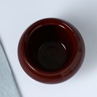 Горшок для запекания Псковский гончар «Стандарт», 500 мл, без крышки, керамика, коричневый - Фото 2