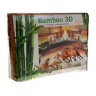 Постельное бельё "Этель Bamboo 3D" евро Прерия 200*220 см 220*240 см 50*70 + 5 см 2 шт. - Фото 4