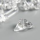 Набор декора для творчества пластик "Колотый лёд" набор 20 гр 1х0,8х0,8 см - фото 24234069