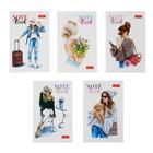 Блокнот Hatber. Happy time, А7, 48 листов, на склейке, обложка из мелованного картона, глянцевая ламинация, МИКС - Фото 1