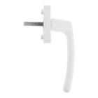 Ручка для окон ПВХ, белая - Фото 3