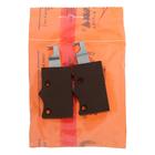 Навес для полок, коричневый, 2 шт. 5266307