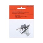 Замок мебельный для стеклянных дверей, 1 ств., цвет хром - фото 24421274