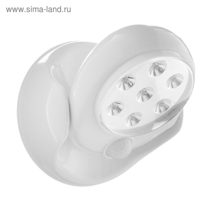 Светильник светодиодный с датчиком движения düwi Autonoma LED, 3.5 Вт, 4хАА, IP44 - Фото 1